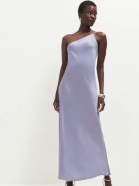 Reformation Olesia satin dress new